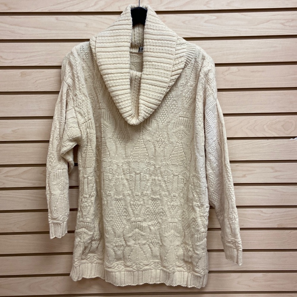 Beldoch Popper women long sweater size M to L made in USA